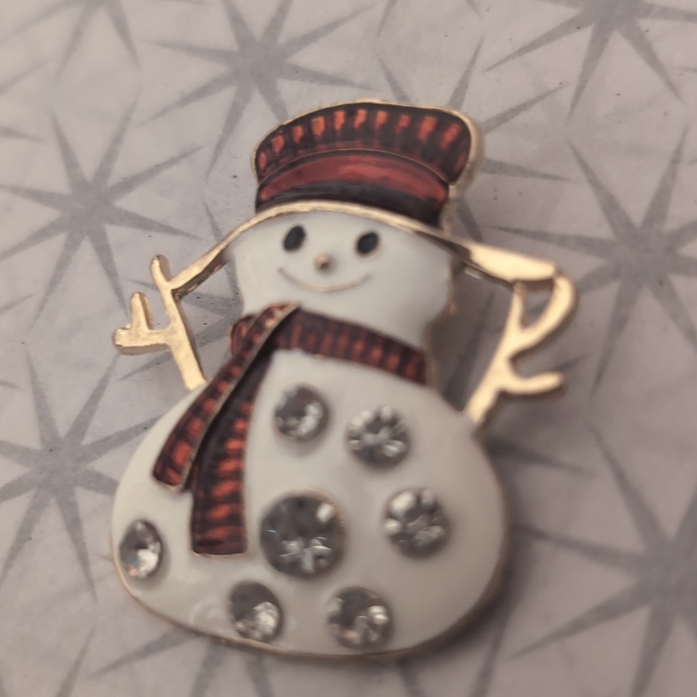 Snowman Pin - Picture 6 of 6